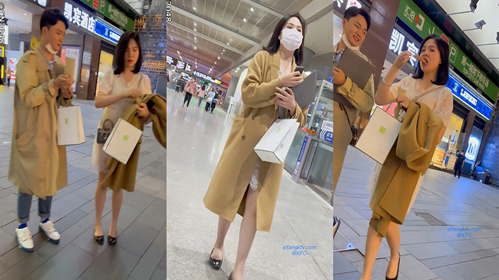 极品少妇不穿内裤逛街